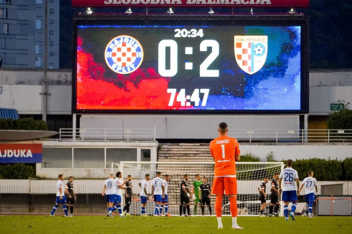 Posušje u pripremnom meču savladalo Hajduk na Poljudu