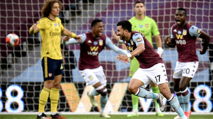 Gol-razlika drži Villanse u životu: Aston Villa srušila Arsenal i pobjegla iz opasne zone