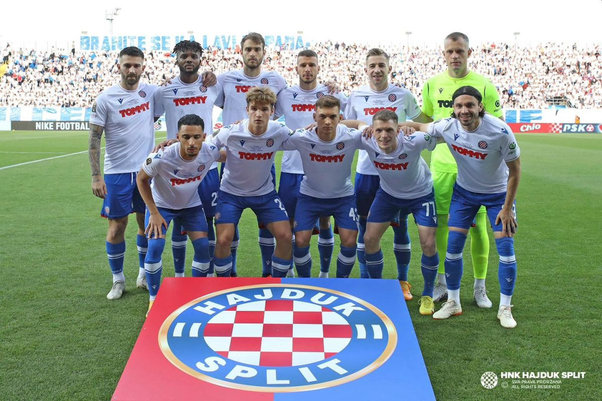 Hajduk stigao do trofeja Kupa pobjedom nad Šibenikom