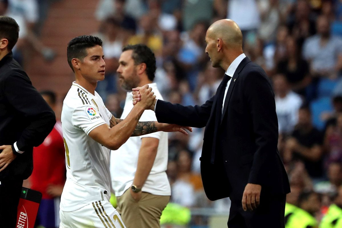 Zidane još jednom našao način da osramoti Jamesa Rodrigueza