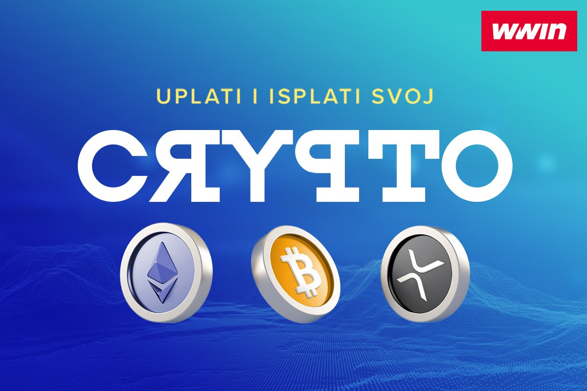 Uplata i isplata putem kripto transakcije – samo na WWin-u Uplata i isplata putem kripto transakcije – samo na WWin-u