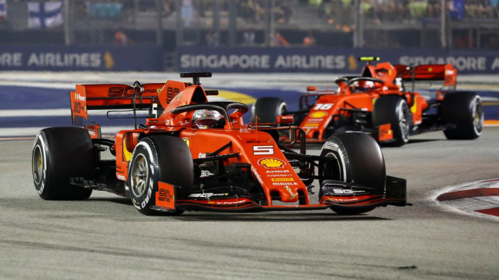 Vettel slavio na VN Singapura, nova dvostruka pobjeda za Ferrari!