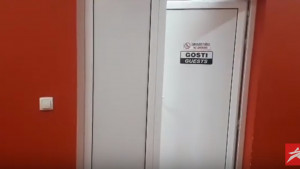 Maya Berović u svlačionici Čelika