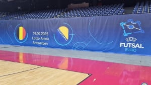 Futsal reprezentacija BiH odradila prvi zvanični trening u Belgiji