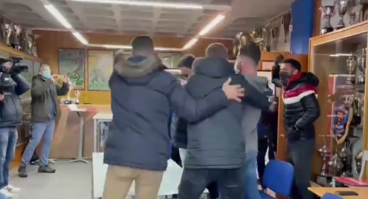 Nezapamćeno slavlje igrača malog kluba kada su saznali da igraju protiv Real Madrida