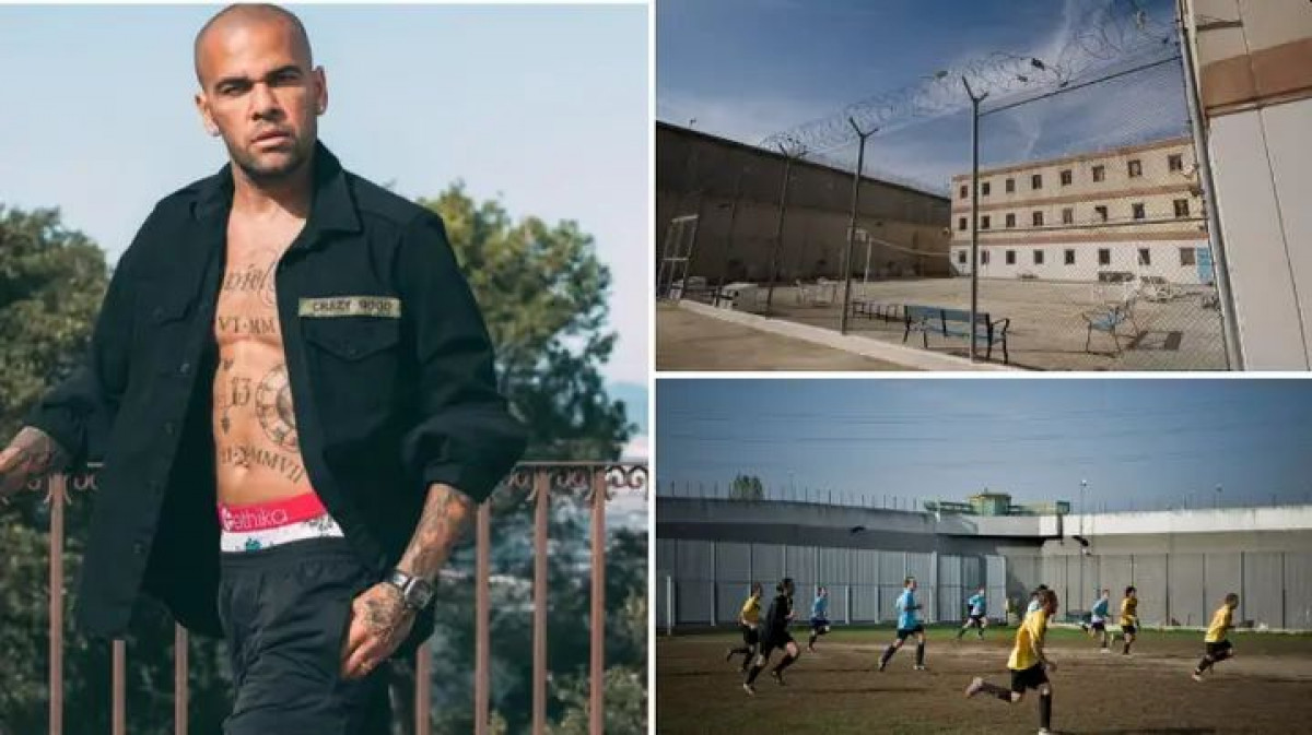 Alves se navikava na život u zatvoru, danima ih je odbijao, a onda se neočekivano pojavio u dvorištu