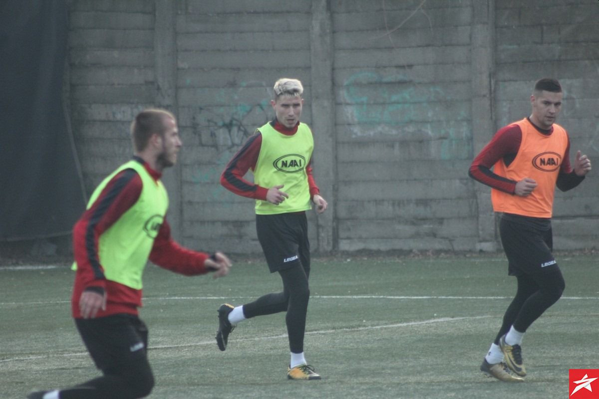 Novi fudbaleri Slobode trenirali sa ekipom