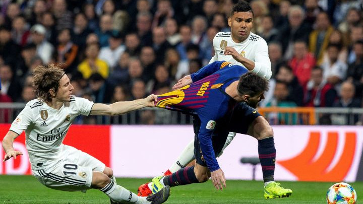 Luka Modrić predmet ismijavanja nakon duela sa Messijem