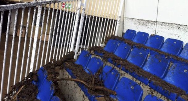 Od poplava stradao stadion Montpelliera
