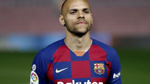 Tek što je predstavljen Braithwaitea navijači Barcelone uzeli na zub