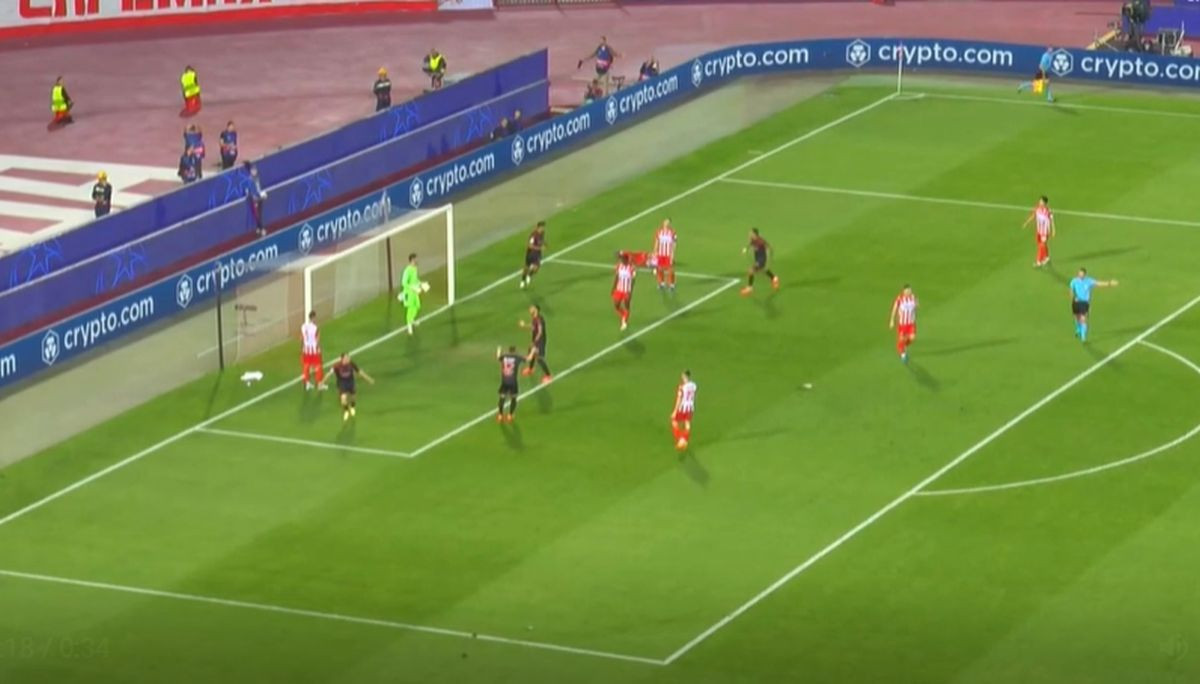 Benfica povela u Beogradu: Turski reprezentativac postigao jedan od najlakših golova u karijeri Benfica povela u Beogradu: Turski reprezentativac postigao jedan od najlakših golova u karijeri