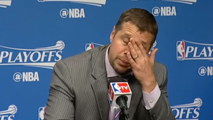 NBA trener plakao na pressu nakon metle u prvom kolu