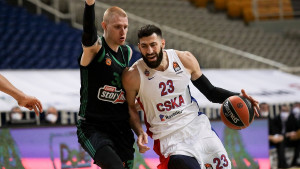 CSKA slavio u Ateni protiv Panathinaikosa