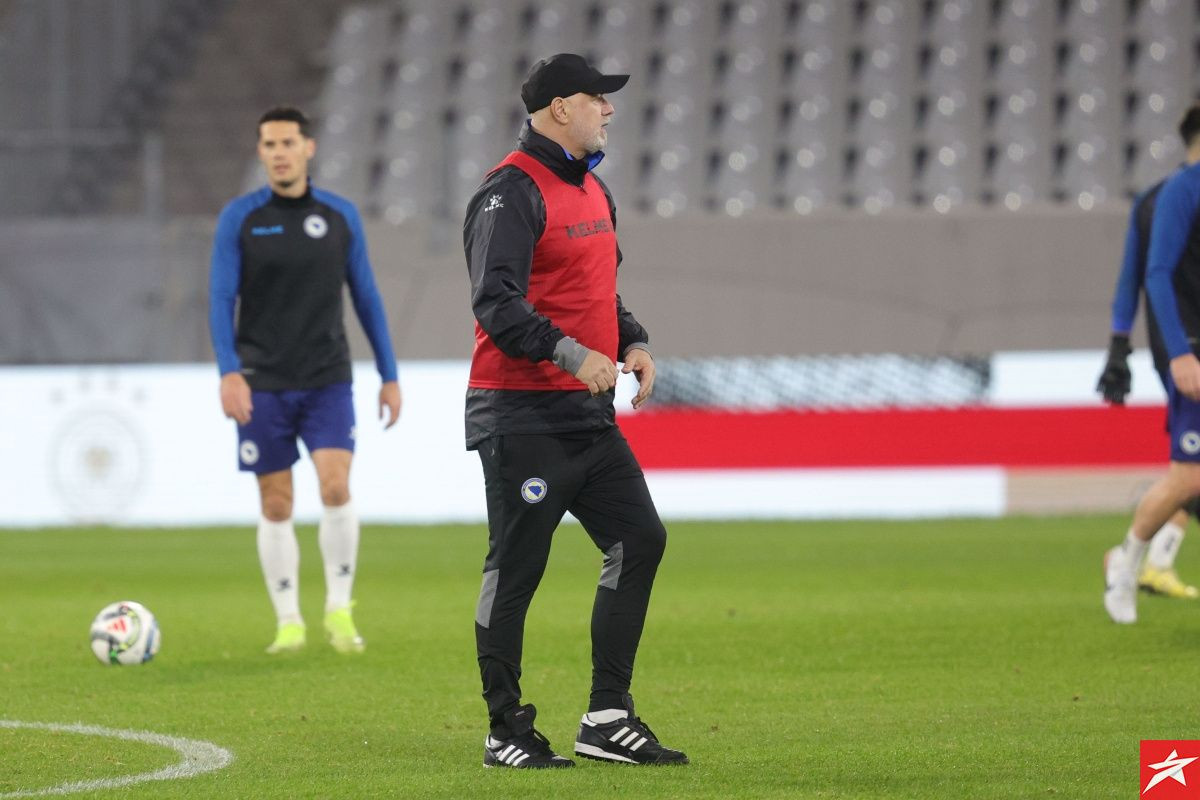 Sergej Barbarez četiri nogometaša poslao na tribine pred utakmicu sa Njemačkom