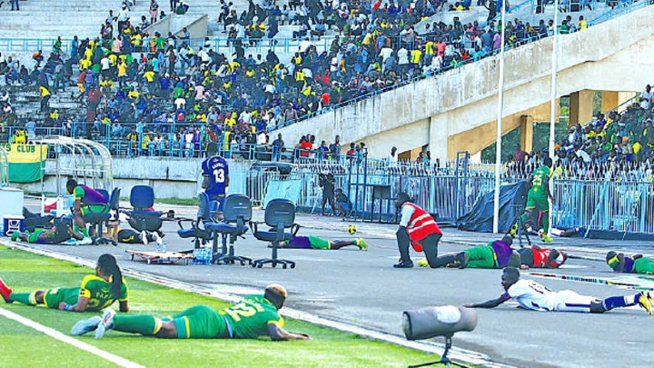 Viralna fotografija iz Tanzanije: Pčele napravile haos na terenu i tribinama