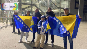 Bosna i Hercegovina se voli srcem i dušom: Dva sata do utakmice, navijači lagano okupiraju Mannheim