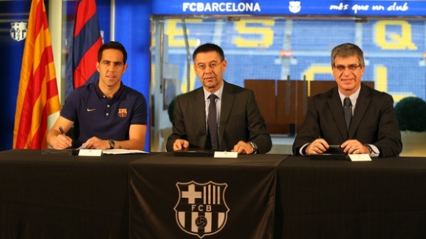 Claudio Bravo Kodrinim putem, predstavljen u Barceloni