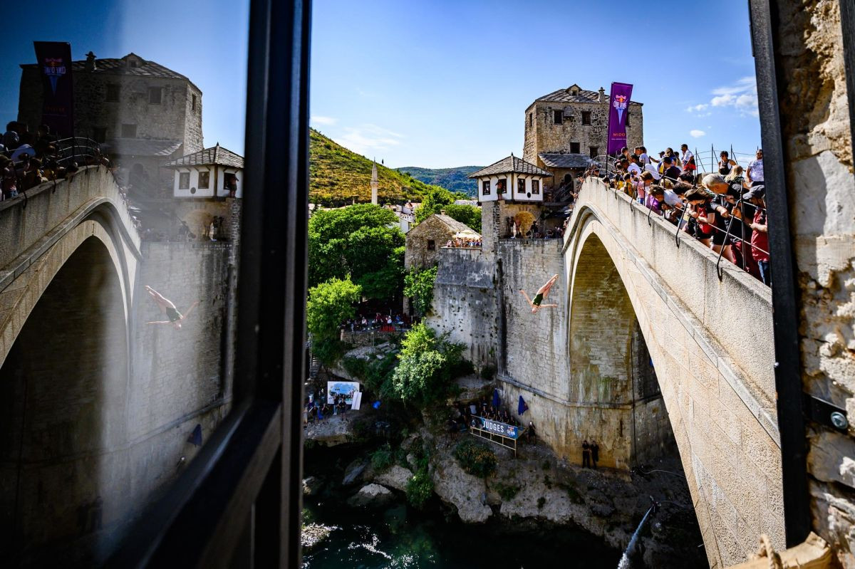 Sa Red Bull Cliff Divinga u Mostaru širom svijeta otišle prelijepe slike