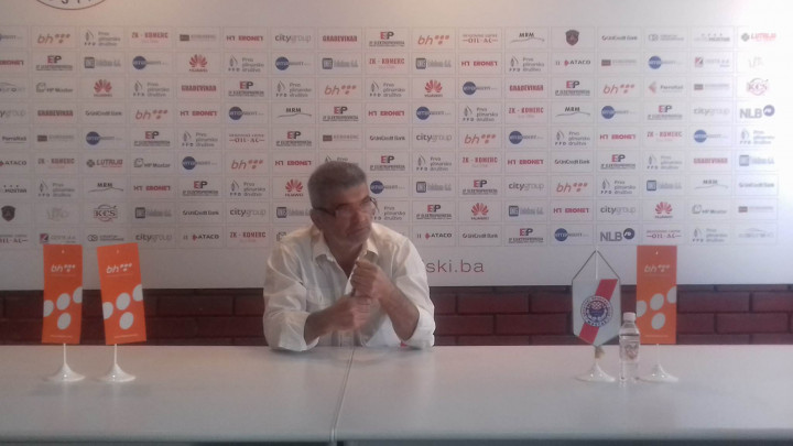 Slišković: Moje misli su usmjerene na pripreme za Ligu prvaka