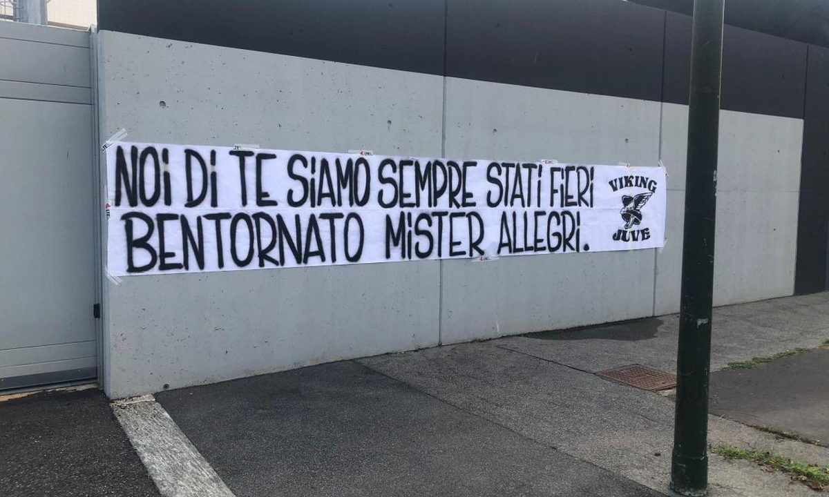 Allegrija po povratku u Torino dočekala poruka Juventusovih ultrasa
