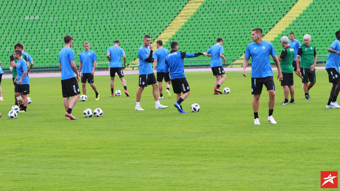Fudbaleri Atalante odradili trening na Koševu 