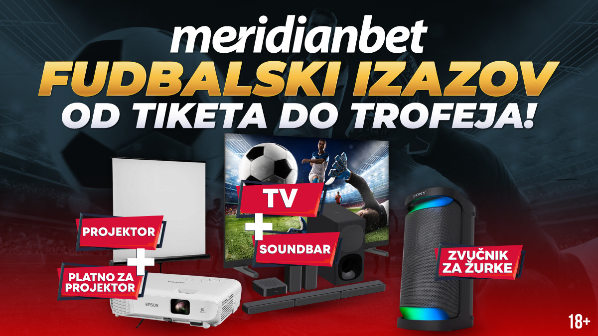 Meridian te zove: Postani šampion fudbalskog izazova i osvoji poklone Meridian te zove: Postani šampion fudbalskog izazova i osvoji poklone