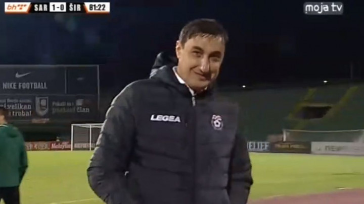 Sedloski vikao na igrače, pa nasmijao Velida Spahu: Sad da se skinem, pojeo bih loptu!
