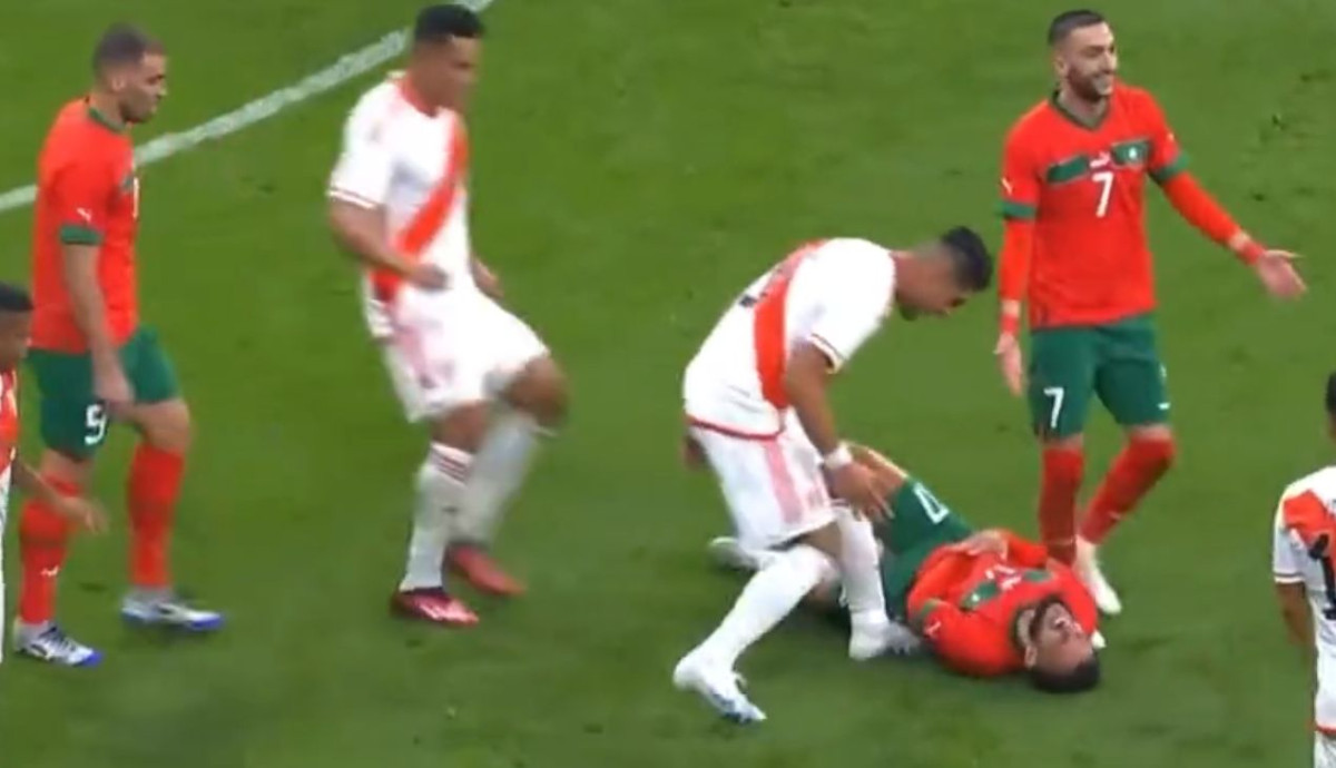 Marokanac se iftario pa zaigrao, Peruanac ga šutao nogom dok leži na travnjaku!