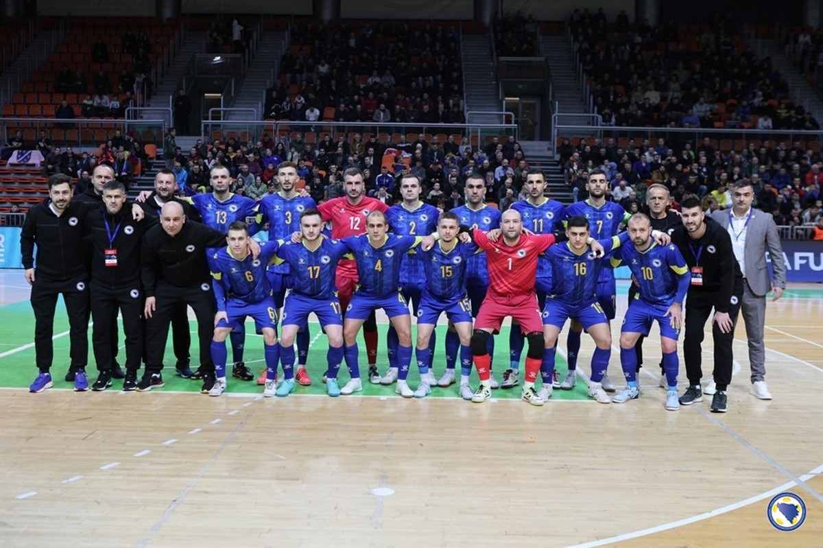 Futsal reprezentacija BiH večeras igra jedan od najvažnijih mečeva u kvalifikacijama za EURO