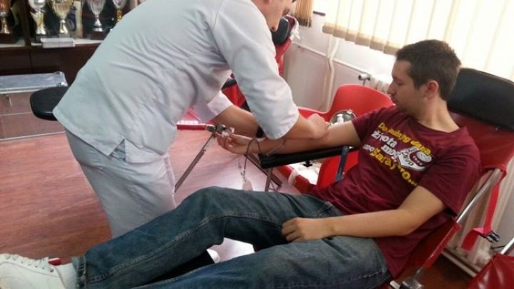 Sutra akcija darivanja krvi u prostorijama FK Sarajevo 