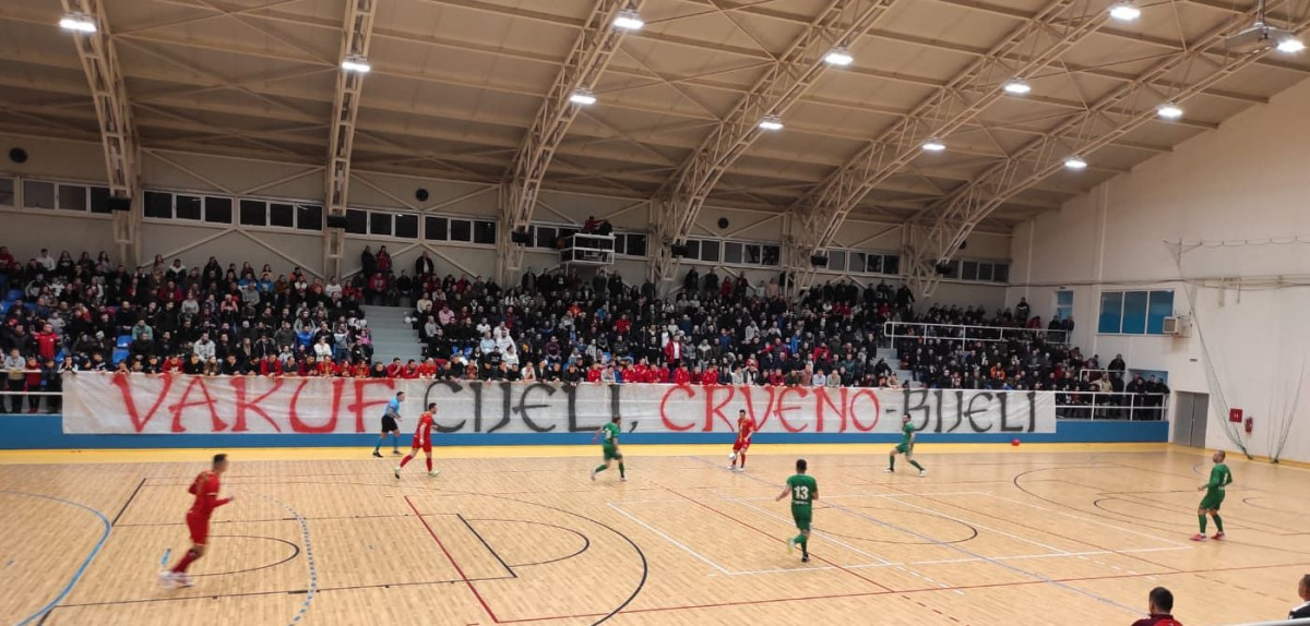 Futsal derbi odigran u vatrenoj atmosferi, prvak pred kraj 'slomio' sjajnu Slogu