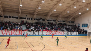 Futsal derbi odigran u vatrenoj atmosferi, prvak pred kraj 'slomio' sjajnu Slogu