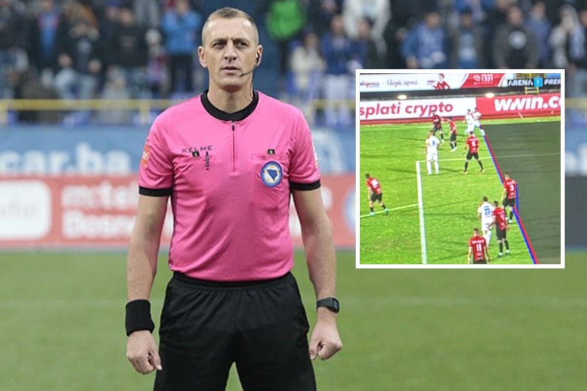 VAR provjera trajala pet minuta, na kraju potvrđena odluka pomoćnika i Borcu poništen pogodak