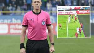 VAR provjera trajala pet minuta, na kraju potvrđena odluka pomoćnika i Borcu poništen pogodak