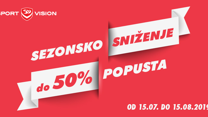 Sport Vision sezonsko sniženje