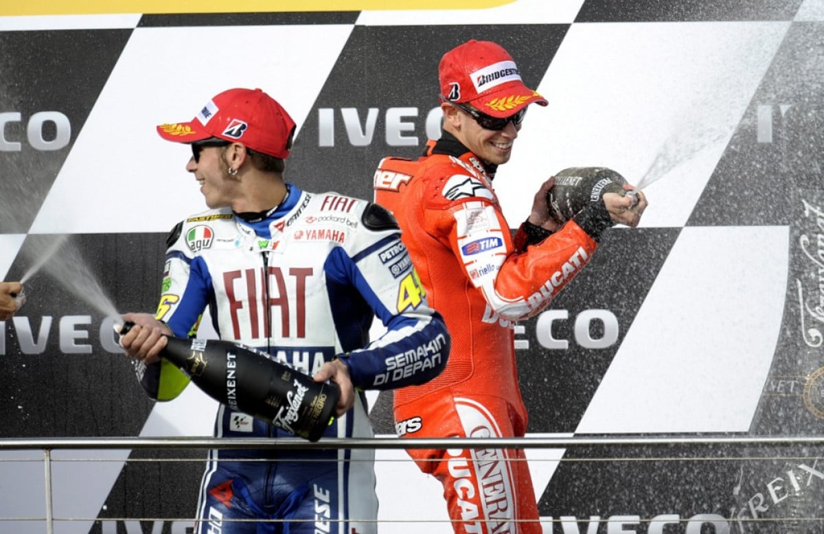 Rivalstvo koje se pamti, prijateljstvo koje iznenađuje: Rossi i Stoner opet u akciji!