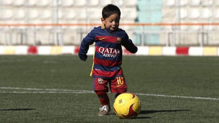 Dječak iz Afganistana napokon dobio Messijev dres