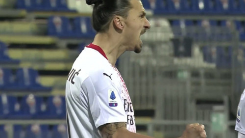 Ibrahimović se vratio starim navikama: U šestoj minuti postigao gol za Milan!