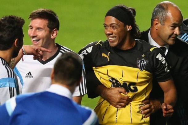Argentince na treningu iznenadio Ronaldinhov dvojnik
