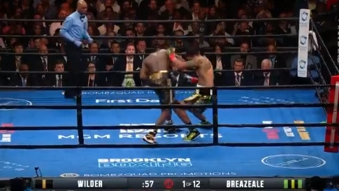 Deontay Wilder brutalno nokautirao Breazealea u prvoj rundi