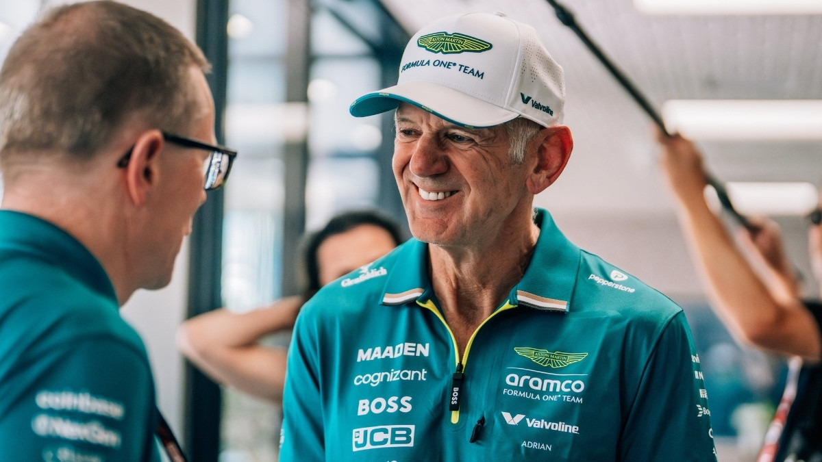 Adrian Newey prvi put na stazi nakon odlaska iz Red Bulla Racinga