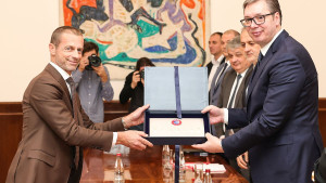 Obećanje ludom radovanje: Čeferin dao Vučiću organizaciju Eura pa mu odmah zadao bolan udarac!