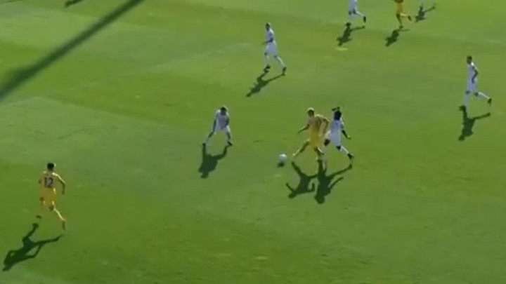 Senijad Ibričić uzeo loptu na sredini terena, pa onda zabio gol