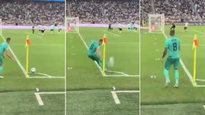Snimak s tribine najbolje pokazuje perfekciju Kroosovog gola iz kornera 