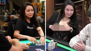 Glamuroznu pokerašicu osuđuju da je ometala protivnike - velike grudi u potpunosti su bile vani