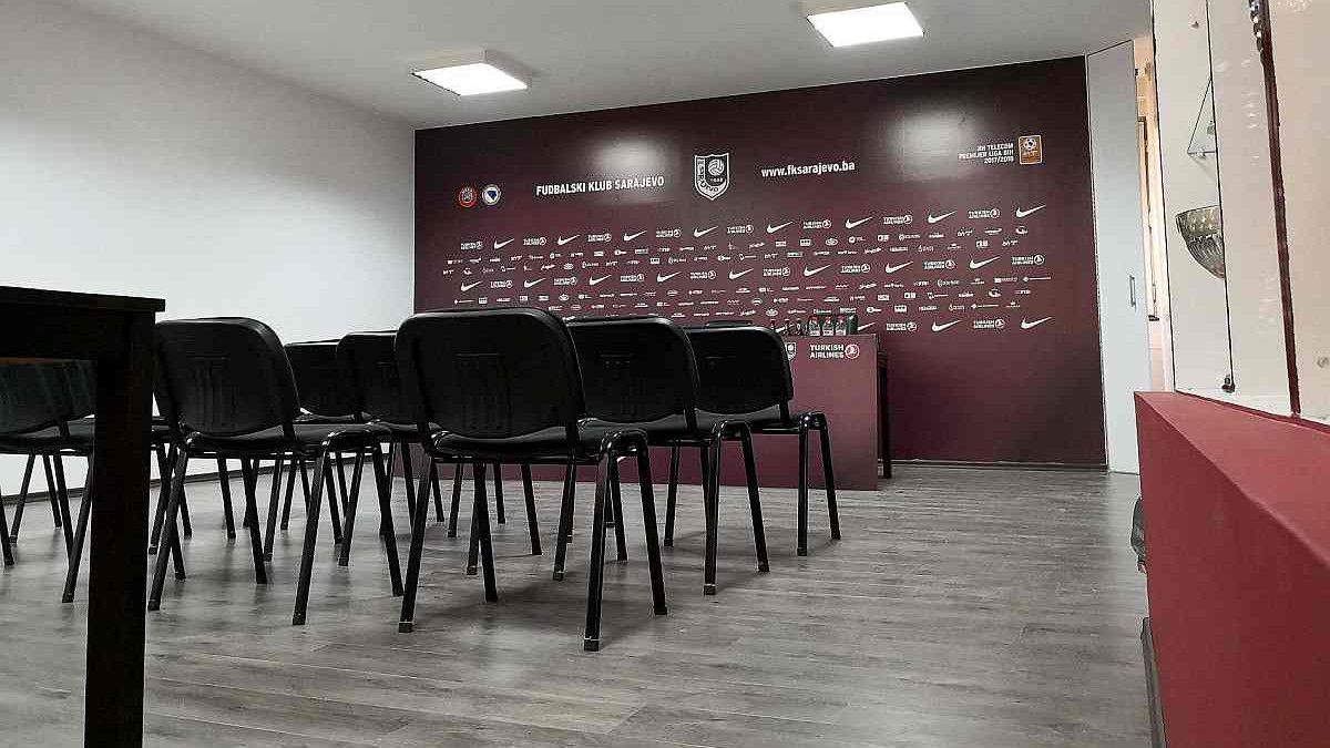 Obnovljen press salon FK Sarajevo