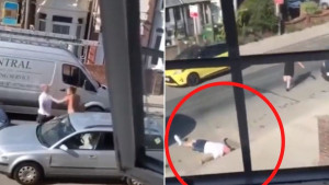 Svađa u saobraćaju završila brutalnim nokautom: Nesretni čovjek ostao je nepomično ležati