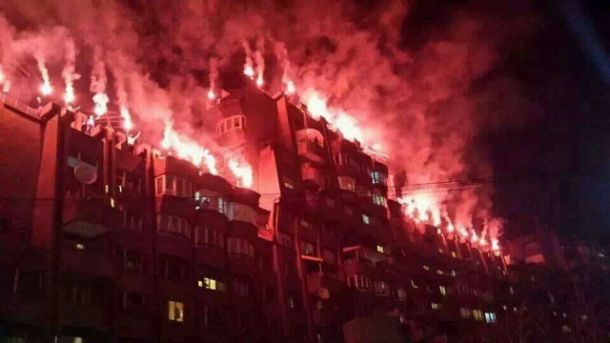Sandžačka Torcida zapalila Novi Pazar pred dolazak Partizana