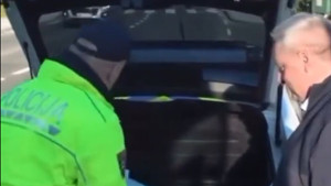 Slovenska policija upala u autobus Partizana: "Gdje je on?"