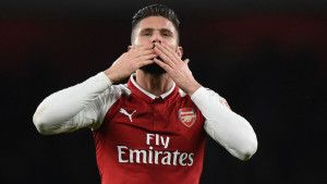 Giroud propušta derbi sa Liverpoolom